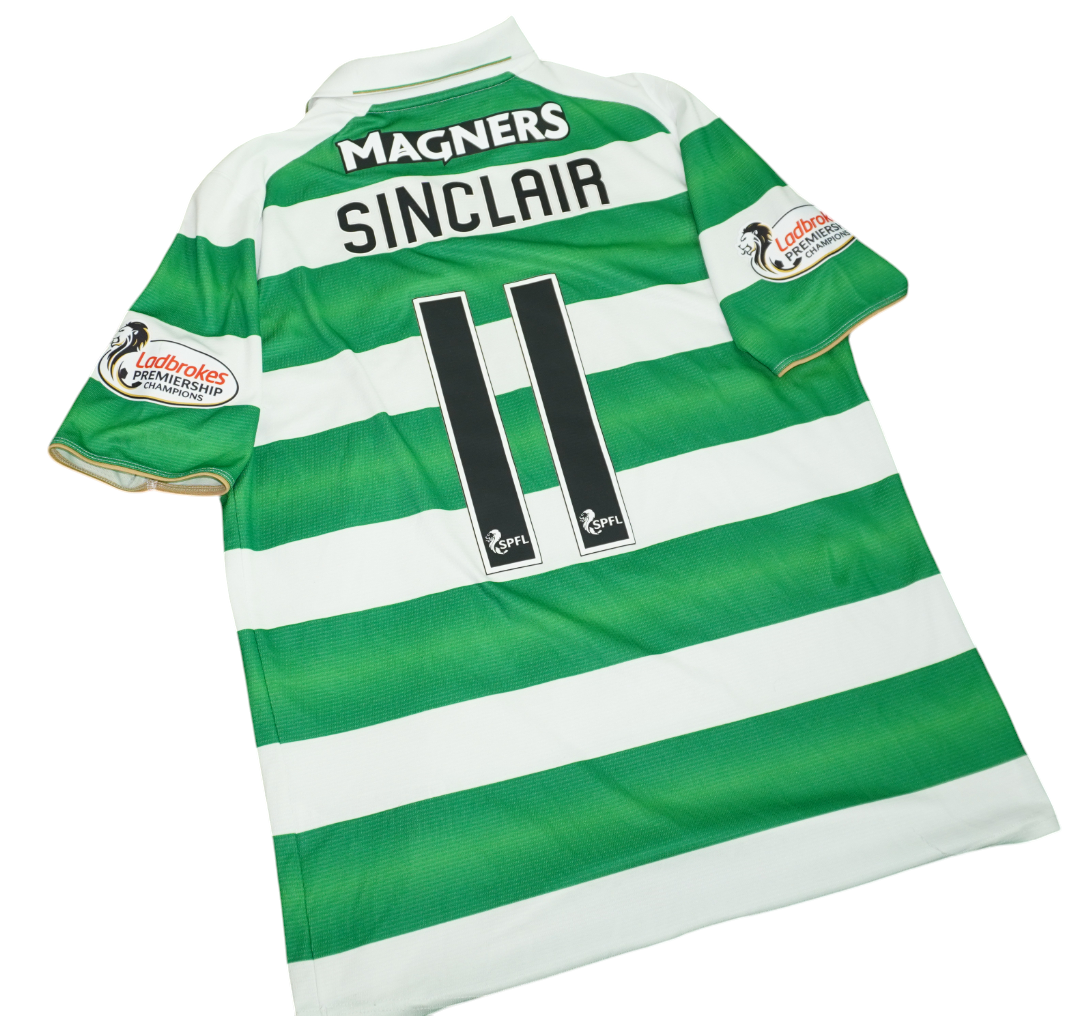 Celtic FC 2016/2017  Match Worn Shirt - Scott Sinclair (#11) – New Balance (Size Medium)