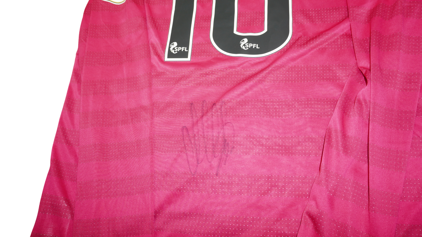 Celtic FC 2016–2017 Match worn Signed Shirt – Moussa Dembélé (#10) vs Kilmarnock – New Balnce (Size Large)