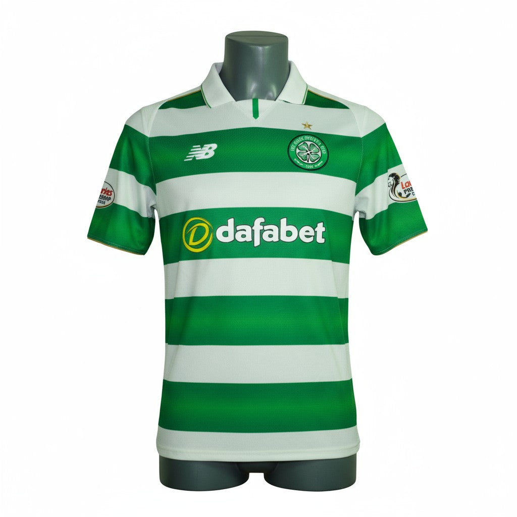 Celtic FC 2016/2017  Match Worn Shirt - Scott Sinclair (#11) – New Balance (Size Medium)