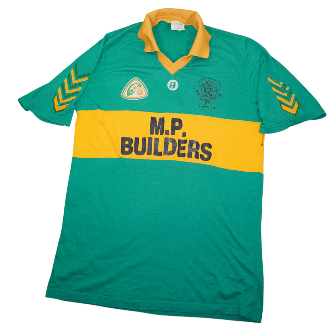 Clan na Gael (London) Retro GAA Shirt – #6 (Match-Worn, Size 46")